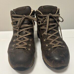 ZAMBERLAN Hiking Trail Lite EVO GTX Leather Boots ITALY Vibram Men's 9 Vintage